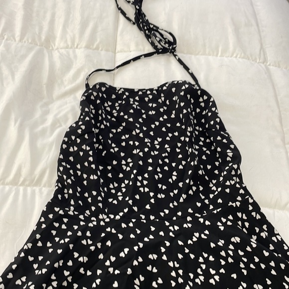 NWOT heart patterned halter dress - Picture 2 of 6
